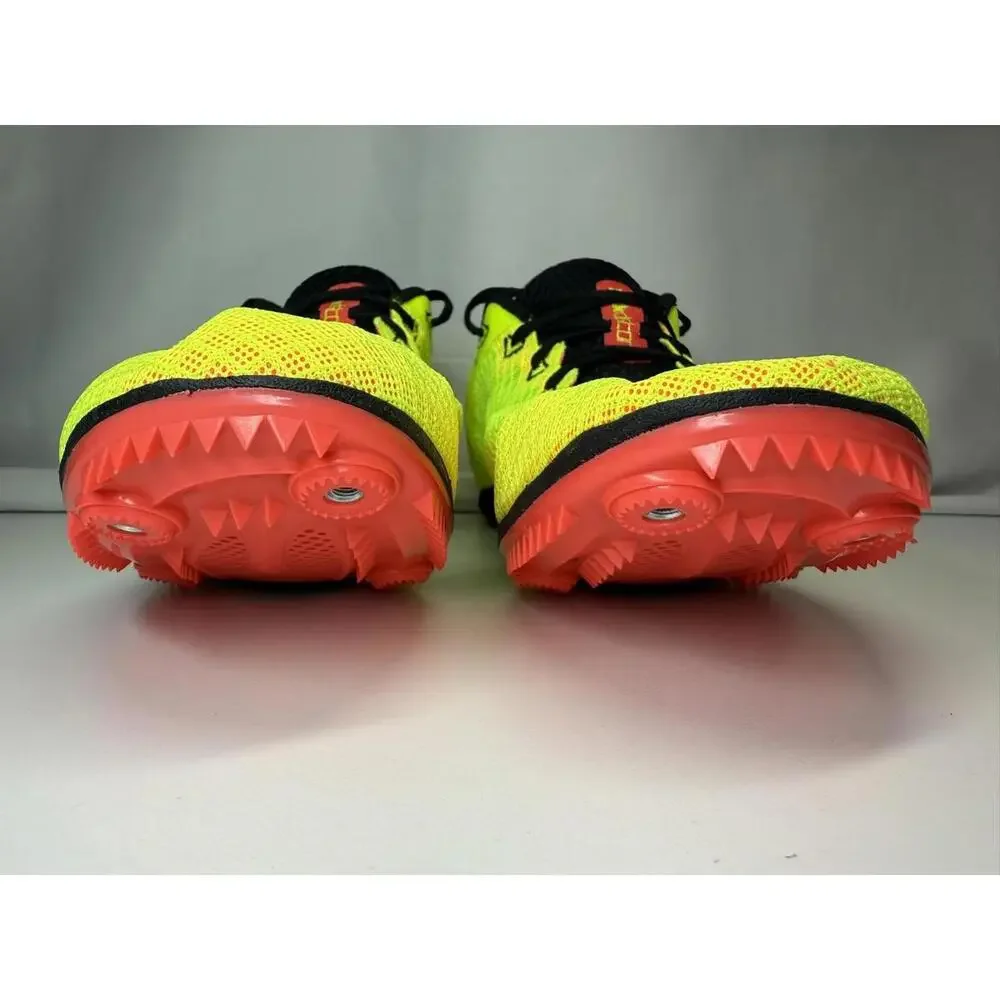 Under Armour‎ Kick Distance Track Shoes Mens Size 15 Yellow Black 3025460-300